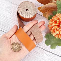 Flat Microfiber Imitation Leather Cord&nbsp;LC-WH0006-07B-05