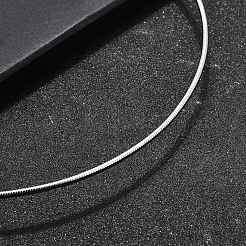 Non-Tarnish Casual Style 304 Stainless Steel Choker Necklaces&nbsp;X-STAS-O037-02P