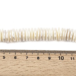 Electroplated Shell Pearl Beads Strands&nbsp;BSHE-B009-E01-2x11mm
