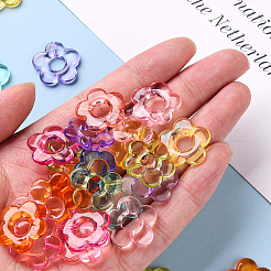 100Pcs Transparent Acrylic Bead Frame&nbsp;TACR-SP0001-34