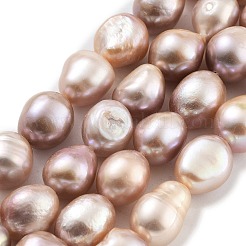 Natural Cultured Freshwater Pearl Beads Strands&nbsp;PEAR-P062-30E