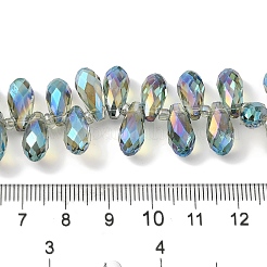 Electroplate Glass Beads Strands&nbsp;EGLA-B006-01A-HR02