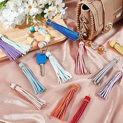 20Pcs 20 Styles Imitation Leather Tassel Big Pendants&nbsp;FIND-PH0021-59