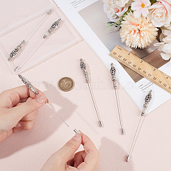 6Pcs Alloy & Brass Brooches&nbsp;AJEW-BC00033