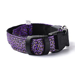 Adjustable Polyester LED Dog Collar&nbsp;MP-H001-A18