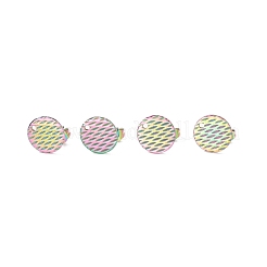 Ion Plating(IP) 304 Stainless Steel Ear Stud Findings&nbsp;STAS-O119-16C-M