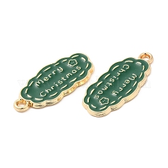 Christmas Alloy Enamel Pendants&nbsp;FIND-C037-02C-G