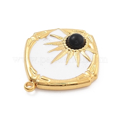 Natural Black Onyx(Dyed & Heated) Pendants&nbsp;STAS-R155-048G