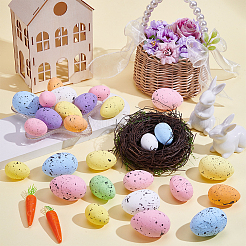 30Pcs 3 Styles Foam Simulated Pigeon Eggs&nbsp;DIY-SP0007-59