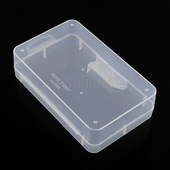長方形のプラスチックビーズ保存容器  透明  16x9x4cm&nbsp;CON-Q023-25