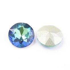 Pointed Back & Back Plated Glass Rhinestone Cabochons&nbsp;X-RGLA-J012-10mm-001SP