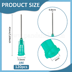 120PCS 304 Stainless Steel Glue Dispensing Needles&nbsp;FIND-BC0013-23B-02