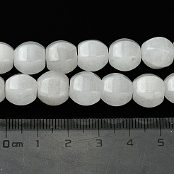 Natural White Jade Beads Strands&nbsp;G-H023-A18-01