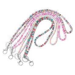 Handmade Polymer Clay ID Card Neck Strap Card Holder&nbsp;HJEW-JM02511