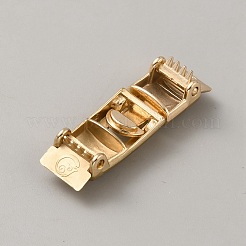 Zinc Alloy with Rhinestone Snap Lock Clasps&nbsp;FIND-WH0126-496KCG