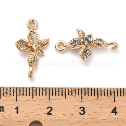 Glass Connector Charms&nbsp;KK-M314-22KCG