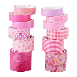 DIY Scrapbook Decorative Paper Adhesive Tapes&nbsp;DIY-TAC0023-58