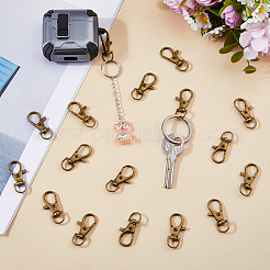 Alloy Swivel Clasps&nbsp;FIND-DC0008-04P