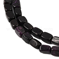 Natural Dyed White Jade(Imitation Charoite) Beads Strands&nbsp;GG-CBA0743-D02-02