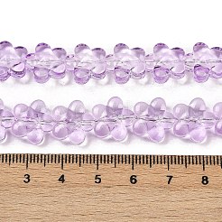 Transparent Glass Beads Strands&nbsp;GLAA-H038-02D