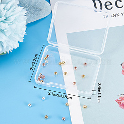 30Pcs 3 Colors 925 Sterling Silver Spacer Beads&nbsp;STER-BBC0001-30