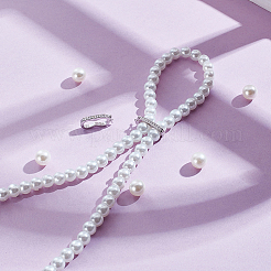 2Pcs Anti-Tarnish Rhodium Plated 925 Sterling Silver Rhinestone Twister Clasps&nbsp;FIND-GA0005-42