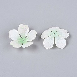Flower Acrylic Bead Caps&nbsp;SACR-T017-51D