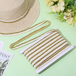 10 Yards Polyester with Plastic Beaded Trimming&nbsp;OCOR-PH0036-60A