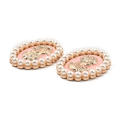 Zinc Alloy Enamel Cabochons&nbsp;LS-ENAM-Q501-01LG-02