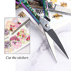 420 Stainless Steel Retro-style Sewing Scissors for Embroidery&nbsp;TOOL-WH0127-16M