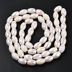 Electroplate Glass Beads Strands&nbsp;EGLA-S194-15A-A04