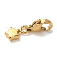 Star 304 Stainless Steel Pendant Decorations&nbsp;STAS-G352-18G