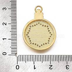 Brass Micro Pave Cubic Zirconia Shell Pendants&nbsp;KK-D328-17G