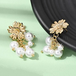 304 Stainless Steel Stud Dangle Earrings&nbsp;SA-CBAF6AD-21G