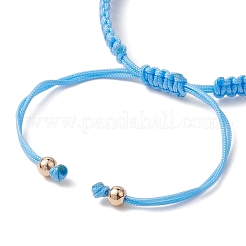 Polyester Braided Bead Bracelet Making&nbsp;AJEW-JB01250-05