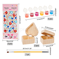 DIY Jewelry Boxes Kits&nbsp;DIY-PH0027-22