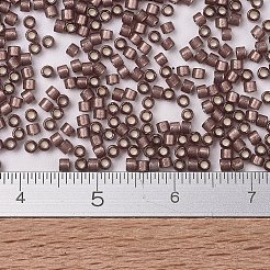 MIYUKIデリカビーズ  シリンダー  日本製シードビーズ  11/0  （db2183)デュラコートセミフロストシルバーライニング染色レーズン  1.3x1.6mm  穴：0.8mm  約100000個/500g&nbsp;SEED-MY11-DB2183