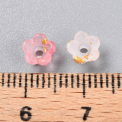 Frosted Transparent Acrylic Beads&nbsp;OACR-N137-72E