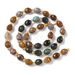 Natural Ocean Jasper Beads Strands&nbsp;G-F809-A36-01