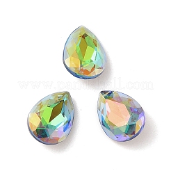 Glass Rhinestone Cabochons&nbsp;RGLA-L029-04A