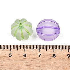 Frosted Transparent Acrylic Pumpkin Beads&nbsp;FIND-B065-05C