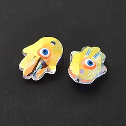Evil Eye Glass Pendants&nbsp;G-P485-02A