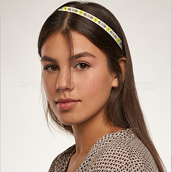 Polyester Jacquard Flower Ribbon&nbsp;OCOR-WH0085-48