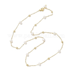 Natural Cultured Freshwater Pearl Beaded Necklaces&nbsp;NJEW-JN04752