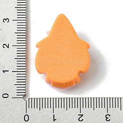 ハロウィーンテーマの不透明樹脂デコデンカボション  魔女  28x20x9.5mm&nbsp;CRES-Q219-03J