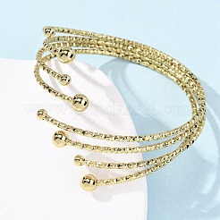 304 Stainless Steel Cuff Bangles for Women&nbsp;BJEW-B150-03G