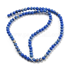 Synthetic Imperial Jasper Dyed Beads Strands&nbsp;G-D077-A01-02A