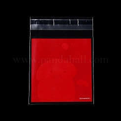 Christmas Theme Plastic Bakeware Bag&nbsp;OPP-Q004-03C