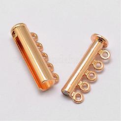 Alloy Magnetic Slide Lock Clasps&nbsp;PALLOY-P103-04