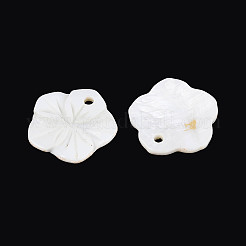 Natural Freshwater Shell Carved Pendants&nbsp;SHEL-N038-13